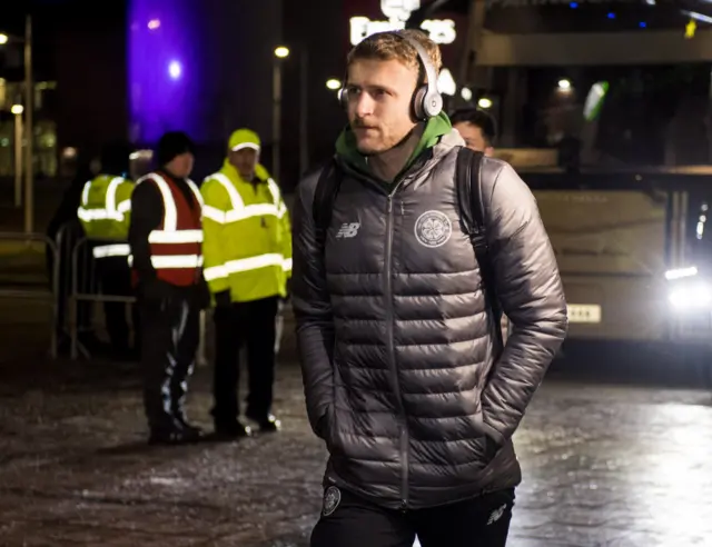 Celtic goalkeeper Scott Bain