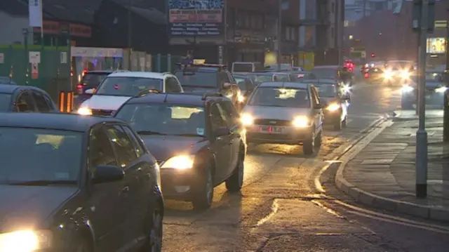 Traffic in Nottingham