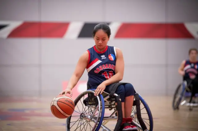 Women's wheelchair basketball