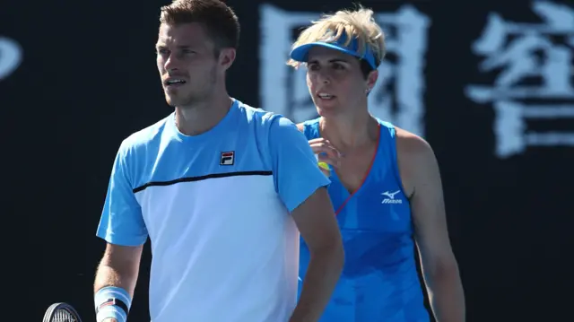 Neal Skupski and Maria Jose Martinez Sanchez