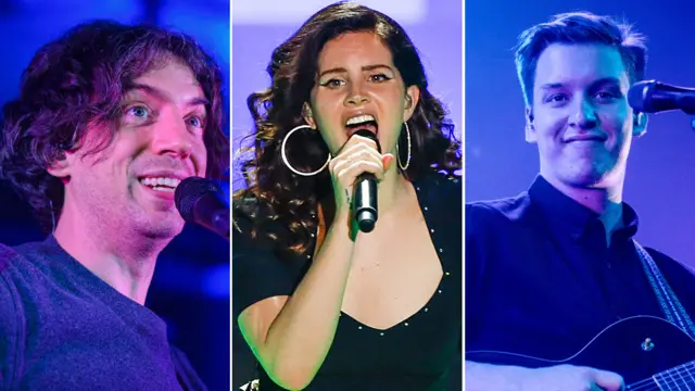 Snow Patrol, Lana Del Rey and George Ezra