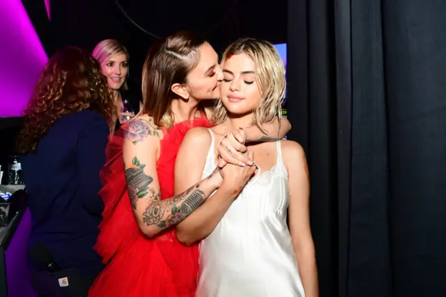 Julia Michaels and Selena Gomez