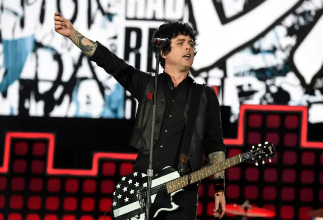 Billie Joe Armstrong of Green Day