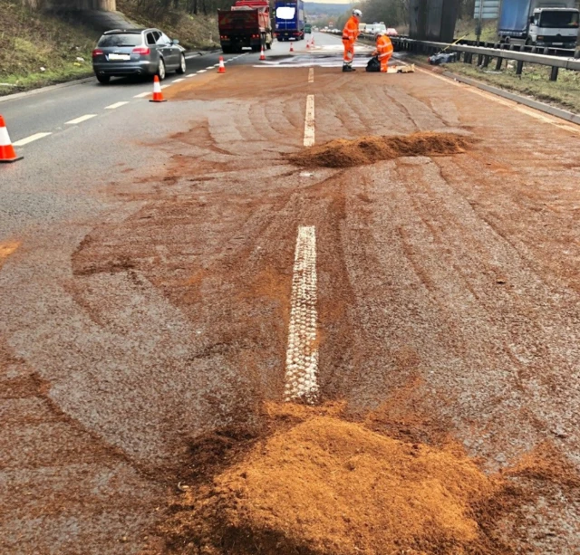 A38 being cleared