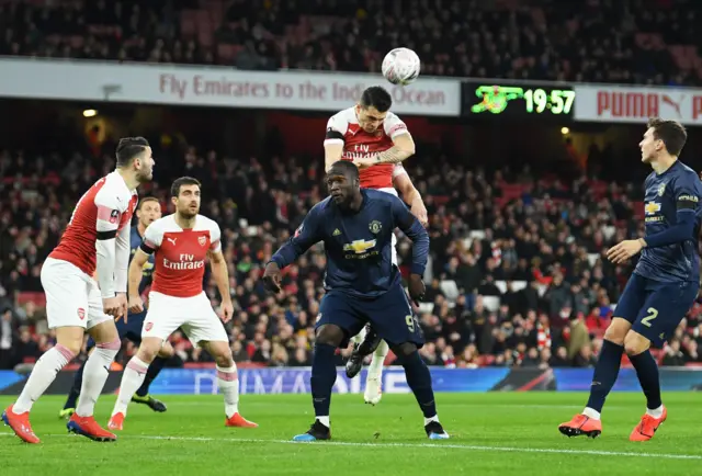 Granit Xhaka clears