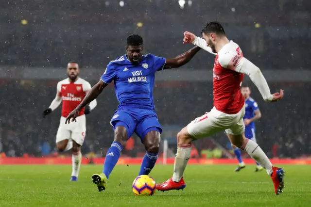 Bruno Manga and Saed Kolasinac