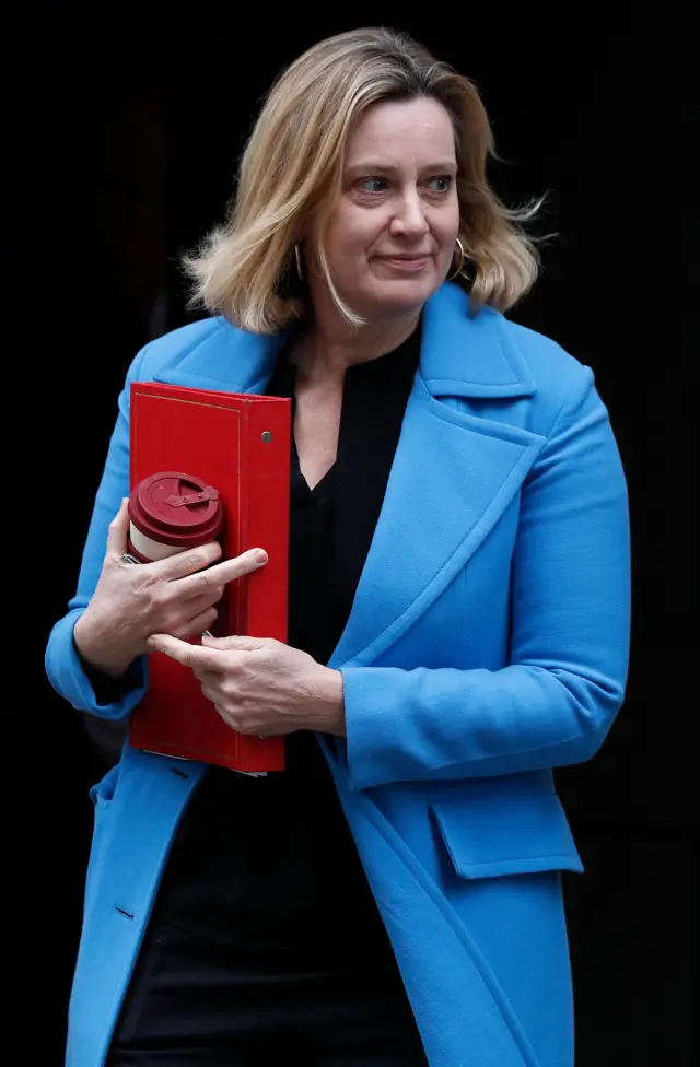 Work and Pensions Secretary Amber Rudd