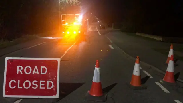 Road closure after bus crash on Meadow Lane in Coalville