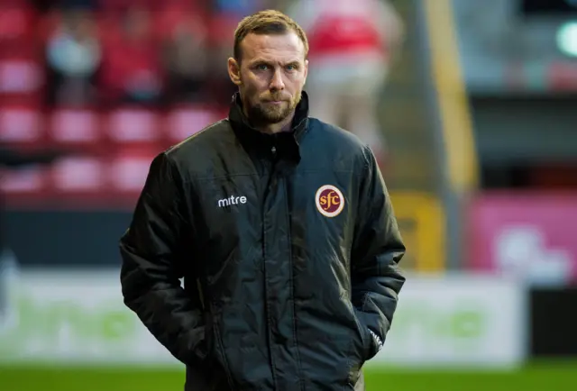 Stenhousemuir manager Colin McMenamin