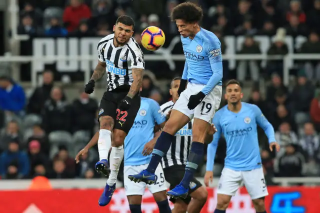 DeAndre Yedlin and Leroy Sane