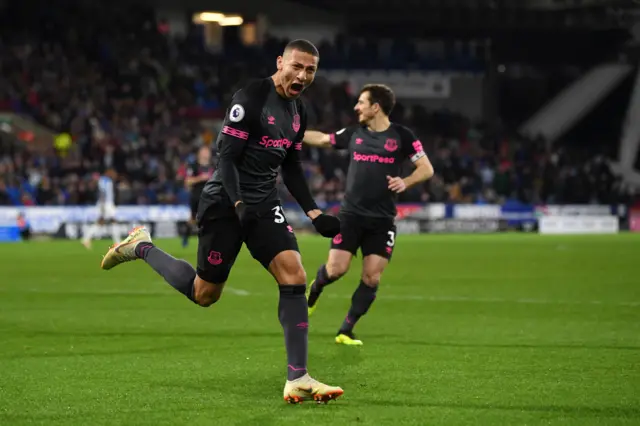 Richarlison celebrates