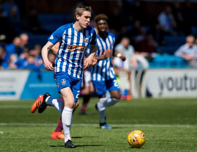 Iain Wilson in action for Kilmarnock