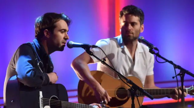 The Vaccines: Justin James Hayward-Young (left) and Freddie Cowan (right).