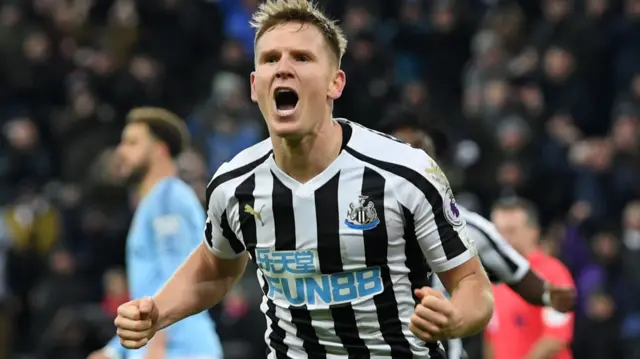 Matt Ritchie celebrates