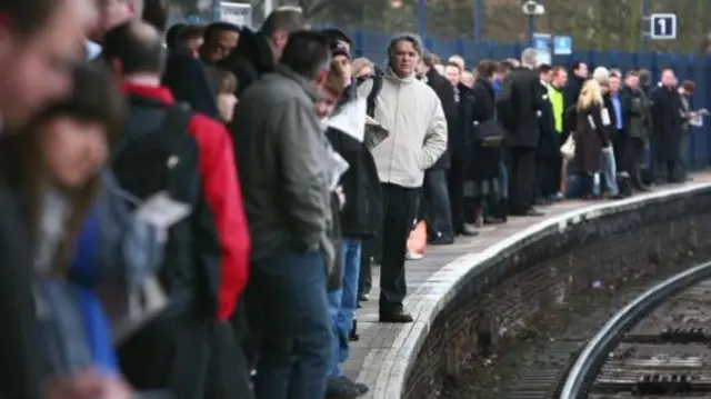 Rail passengers