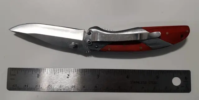 Knife seized during County Lines operation