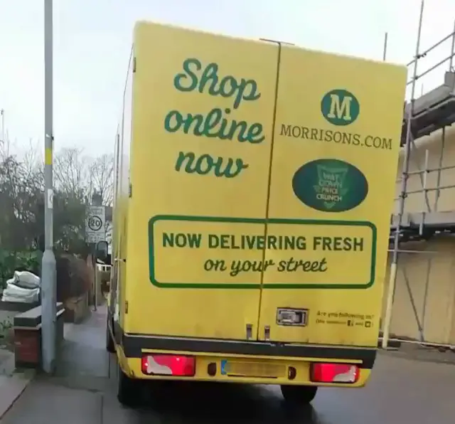 Morrisons van