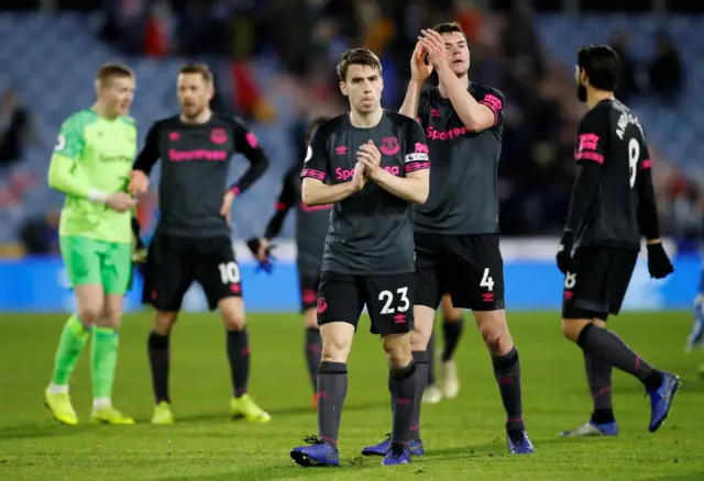 Everton celebrate