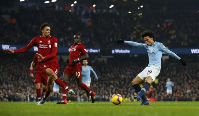 Leroy Sane scores