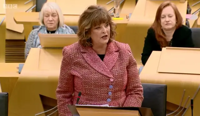 External Affairs Secretary Fiona Hyslop