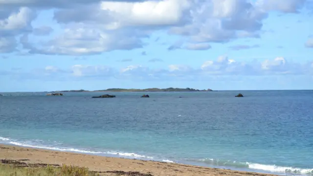 Burhou, viewed from Alderney