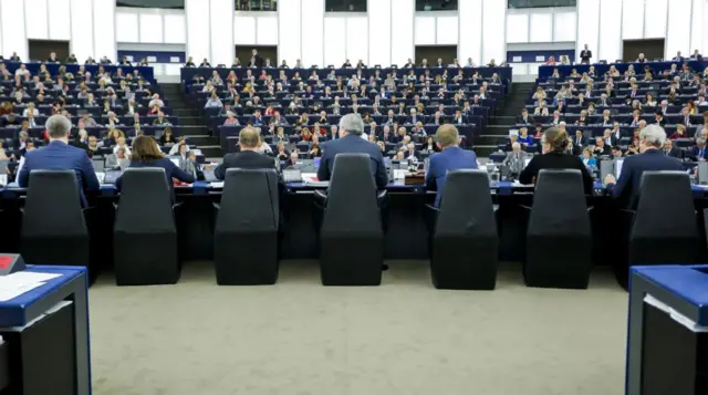 European Parliament Strasbourg plenary