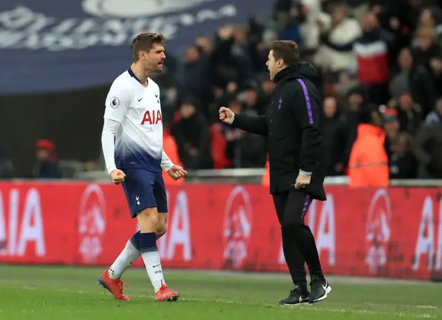 Fernando Llorente and Mauricio Pocchetino