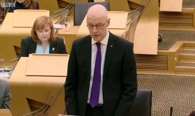 Education Secretary John Swinney