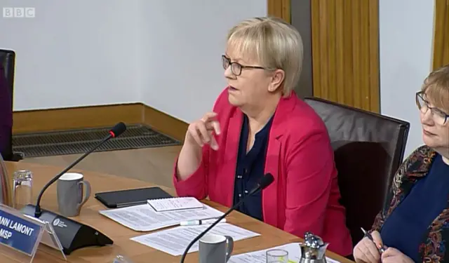 Labour MSP Johann Lamont