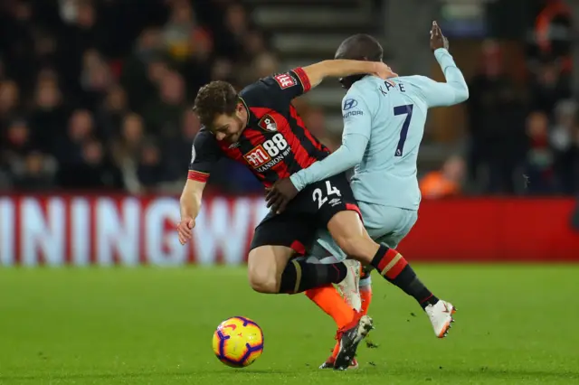 Ryan Fraser and N'golo Kante