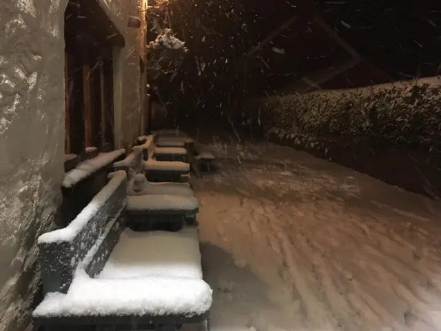 Snow on the Quantocks