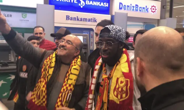 Aboubakar Kamara in Istanbul