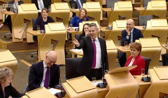 Finance Secretary Derek Mackay