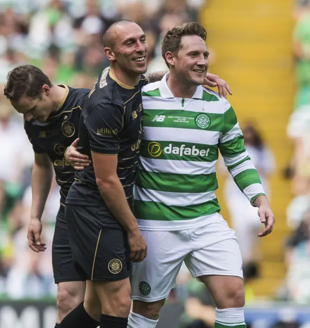 Scott Brown and Kris Commons