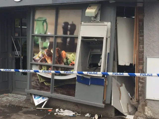 Cash Machine raid