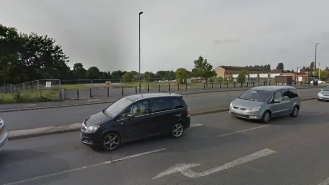 Former Beechdale Swimming Centre site in Nottingham