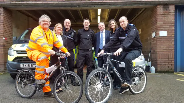 Police bikes