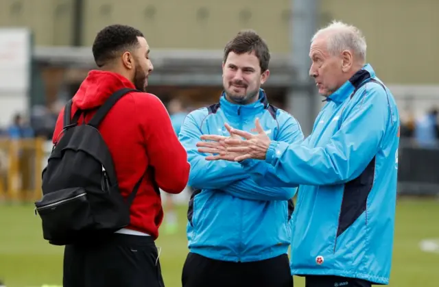 Troy Deeney and Martin Tyler