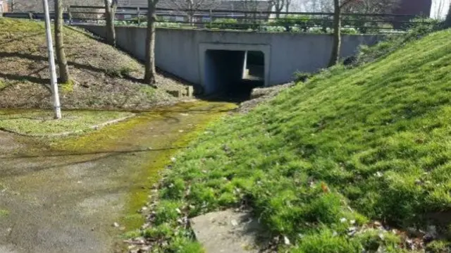 One of the underpasses