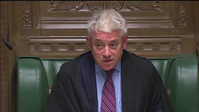 Speaker John Bercow