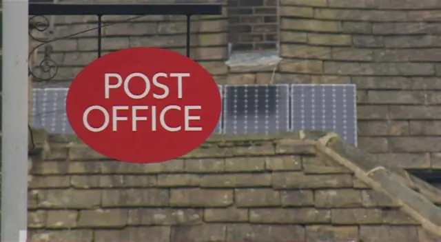 Post Office sign