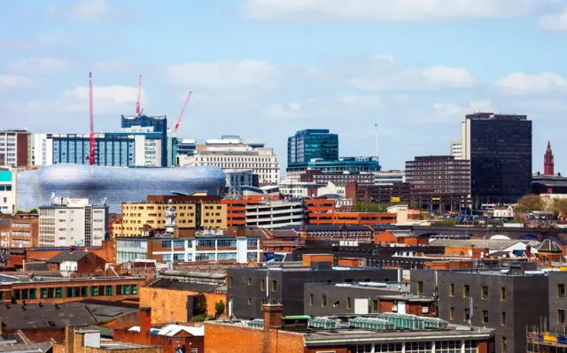 Birmingham skyline