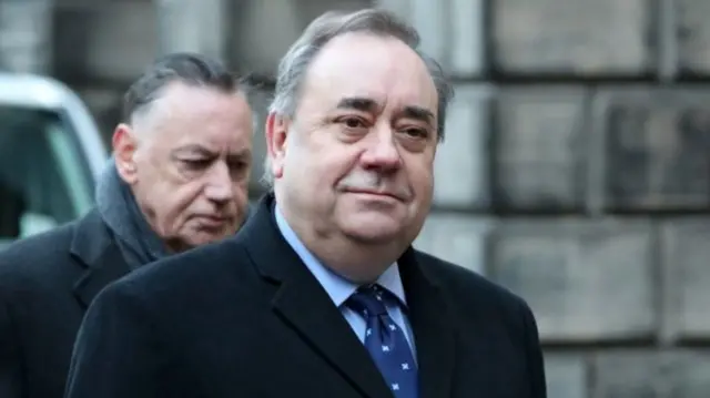 Police inquiries into the allegations against Mr Salmond are ongoing