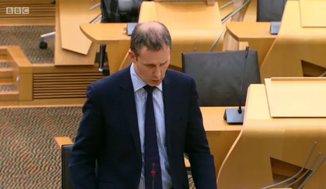 Transport Secretary Michael Matheson