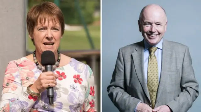 Dame Caroline Spelman and Jack Dromey