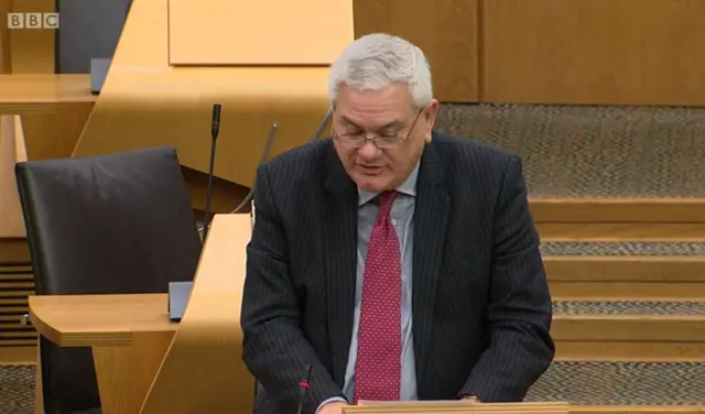 Lib Dem MSP Mike Rumbles