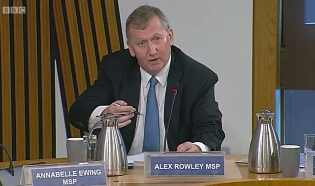 Labour MSP Alex Rowley