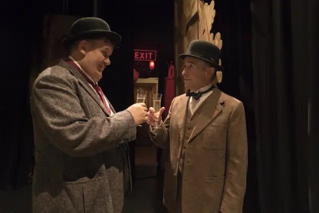 Actors as Stan and Ollie