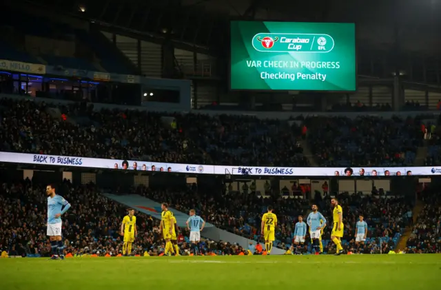 VAR at Manchester City