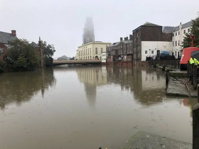 River in Boston